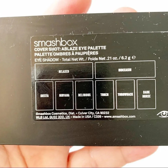 Smashbox Cover Shot Ablaze Eye Shadow Palette New Fall Vibes TikTok Makeup Eyes - Picture 4 of 6